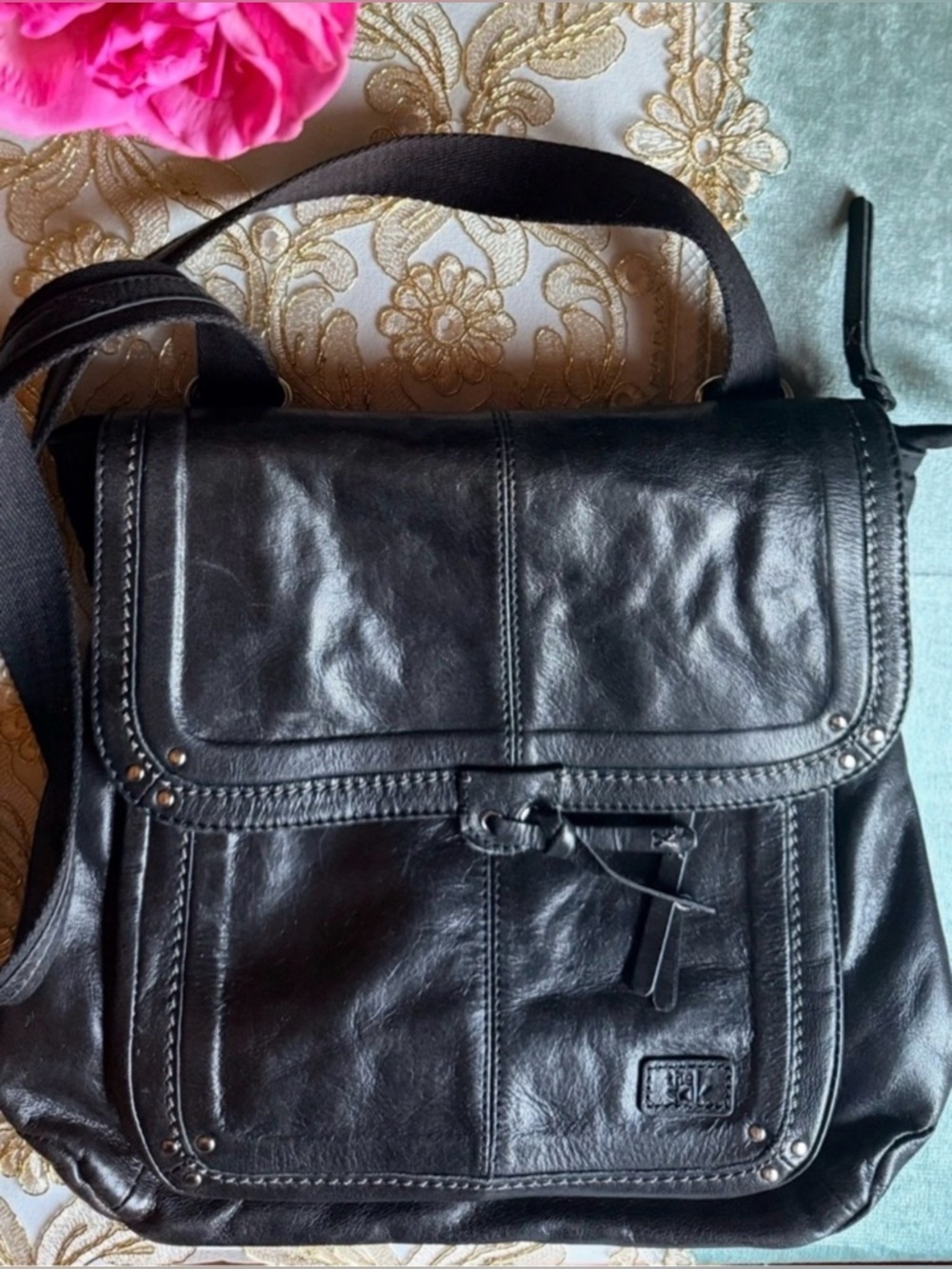 The Sak Convertible Black Leather Backpack - Picture 2 of 10